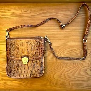 Brahmin brown crossbody